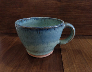 Blue/Green Ceramic Mug